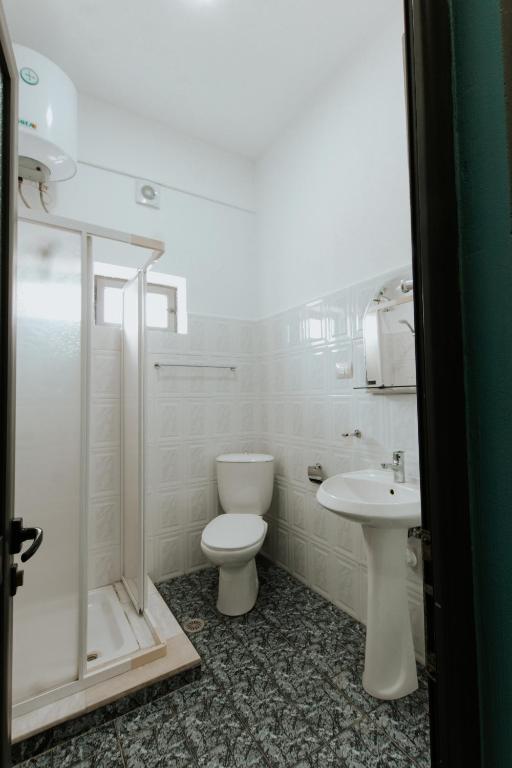 Koupelna v ubytování HOTEL LUNXHERIA