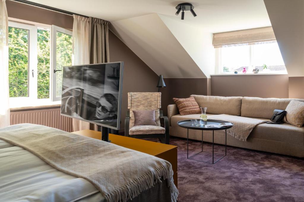 Posezení v ubytování Villa Lovik