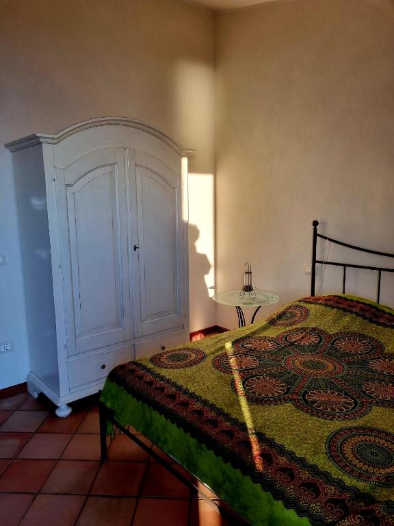 Postel nebo postele na pokoji v ubytování Podere Staffa