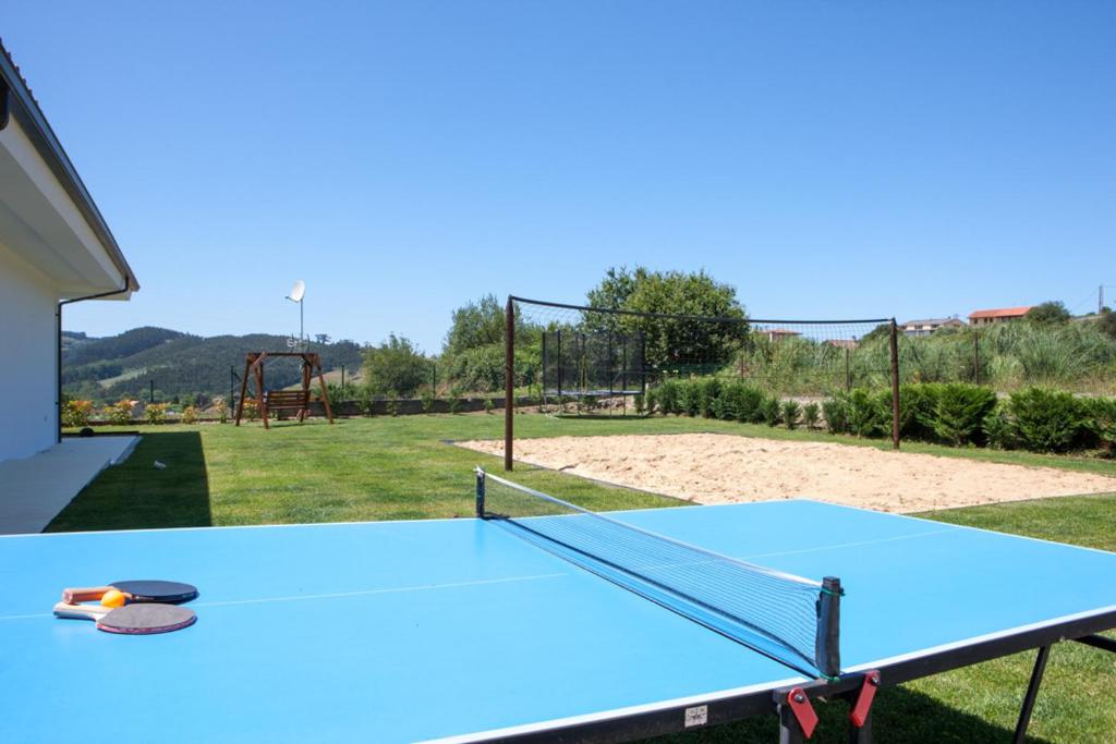 Stolní tenis v ubytování Villa Luna nebo okolí