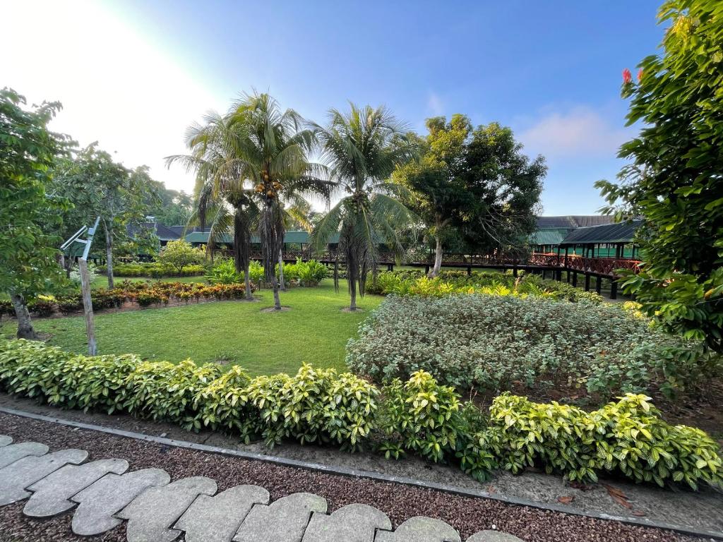 Zahrada ubytování Ecoamazonia Lodge