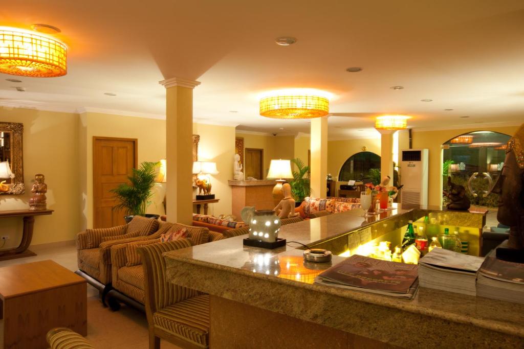 Posezení v ubytování Baan Souy Resort