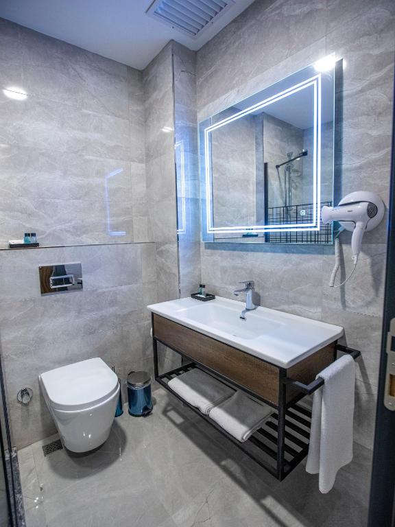 Koupelna v ubytování İncipark Hotel