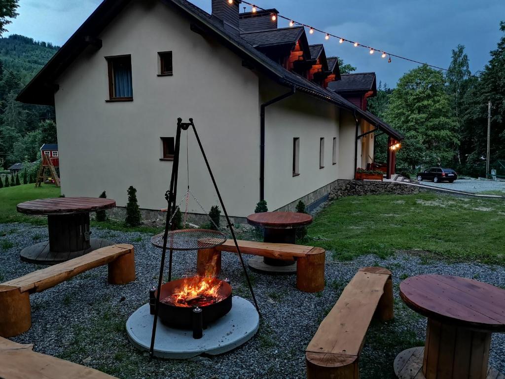Budova, kde se apartmán nachází
