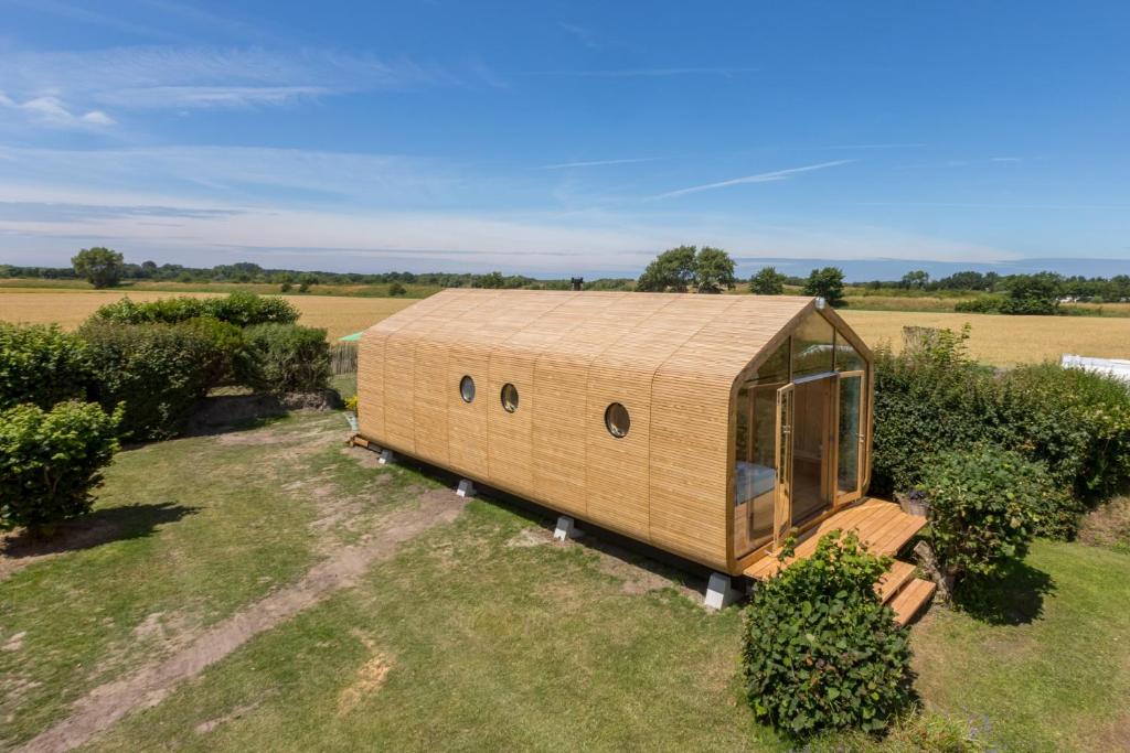 Zahrada ubytování Welcome in - Wikkelhouse, Kon Emmaweg 6 Vrouwenpolder