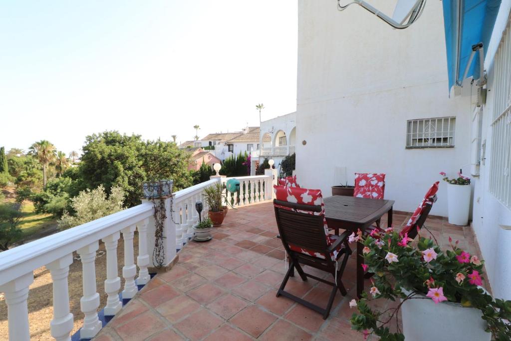 Balkón nebo terasa v ubytování Casa Home Golf Playa