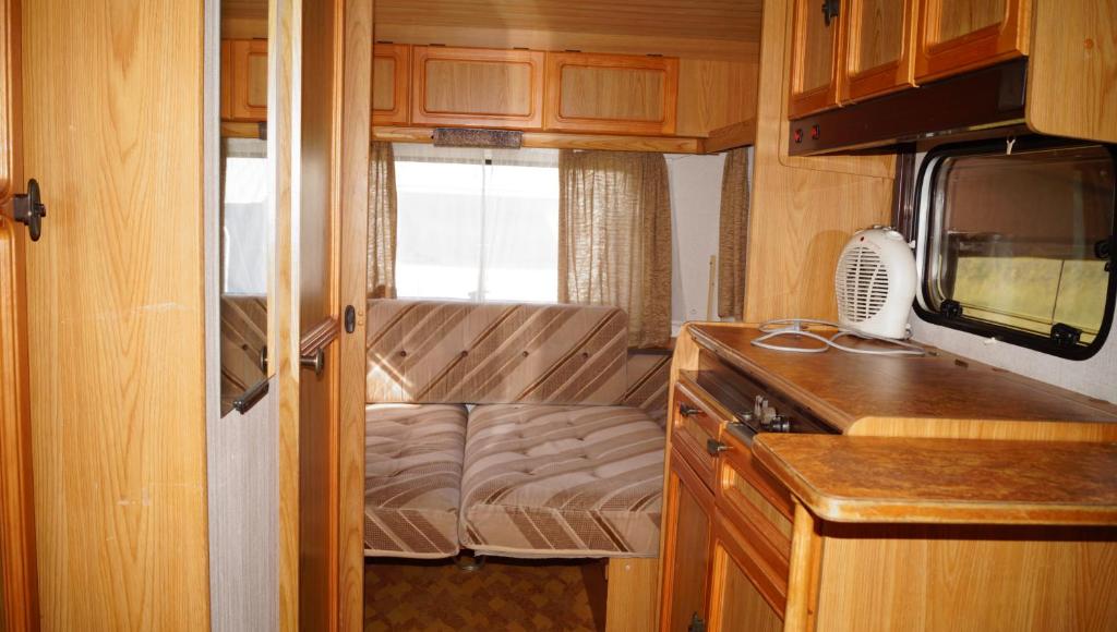 Kuchyň nebo kuchyňský kout v ubytování Camping - Park Władysławowo