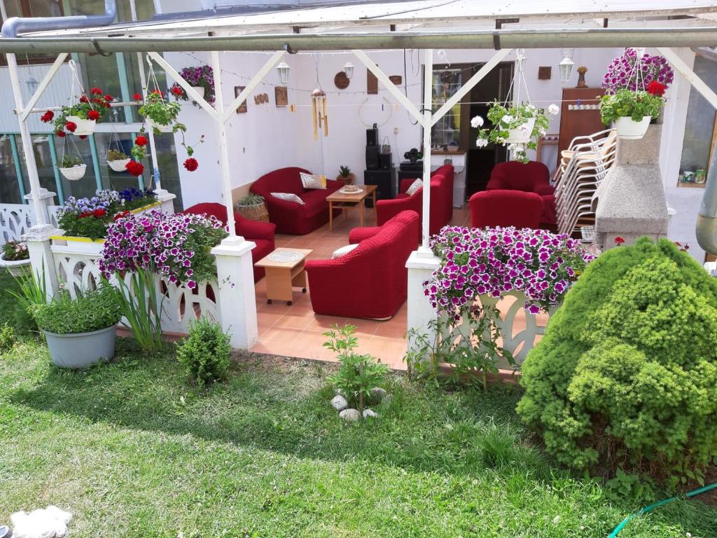 Zahrada ubytování Villa Vraji
