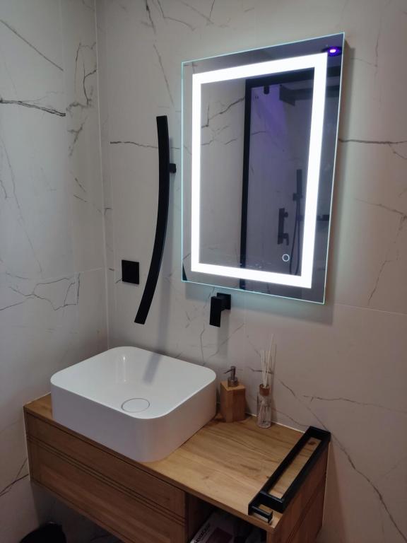 Fotografie z fotogalerie ubytování Superbe appartement avec jacuzzi avec jardin privé v destinaci Lyon