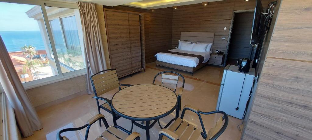 Balkón nebo terasa v ubytování Aquarius Touristic Resort