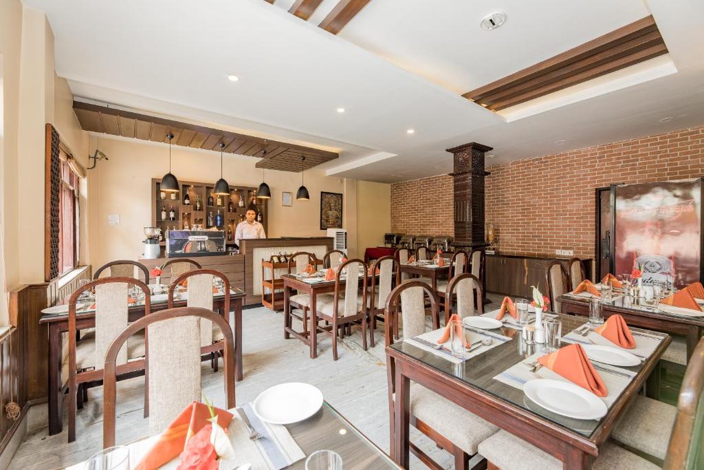 Posezení v ubytování Hotel Thamel