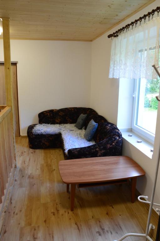 Posezení v ubytování Horský apartmán Pod Zelenou Střechou