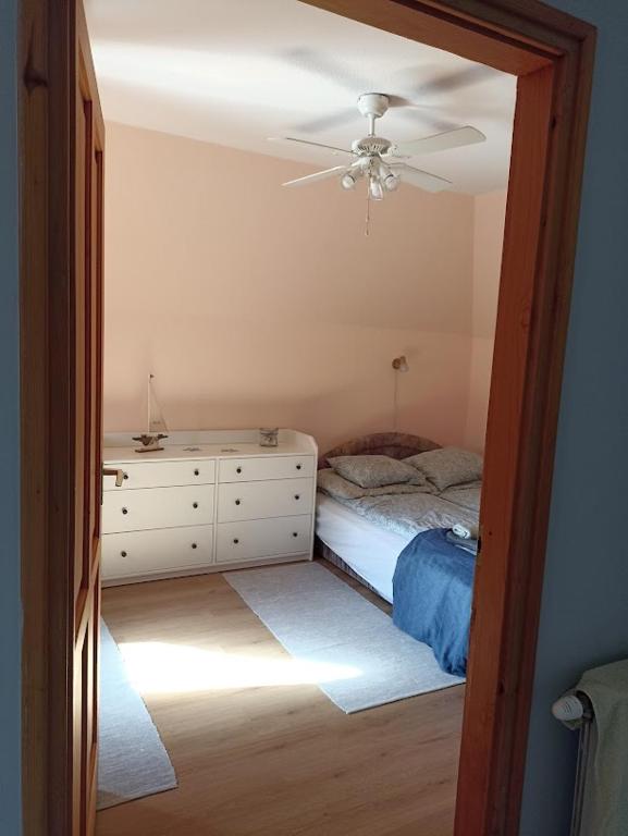 Posteľ alebo postele v izbe v ubytovaní Mókus Apartman