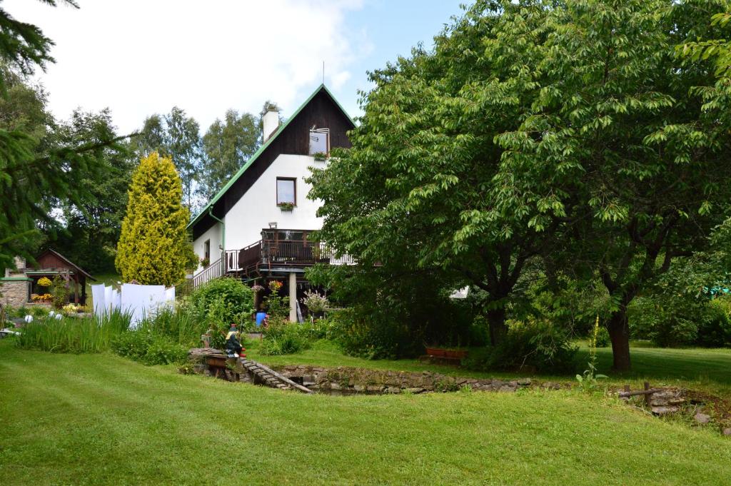 Zahrada ubytování Horský apartmán Pod Zelenou Střechou