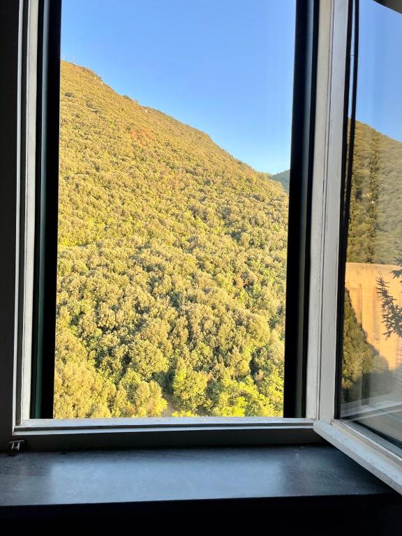 Nespecifikovaný výhled na hory nebo výhled na hory při pohledu z hotelu