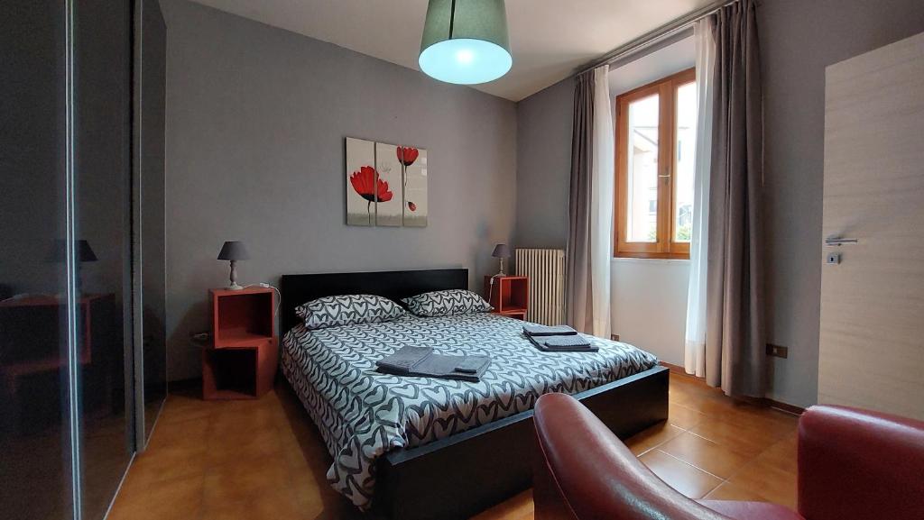 Postel nebo postele na pokoji v ubytování Chez Nous