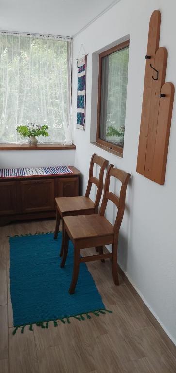 Postel nebo postele na pokoji v ubytování La numărul 100, Nămăești
