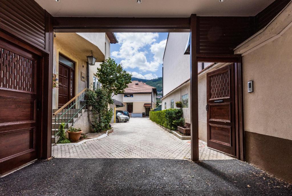 Budova, kde se apartmán nachází