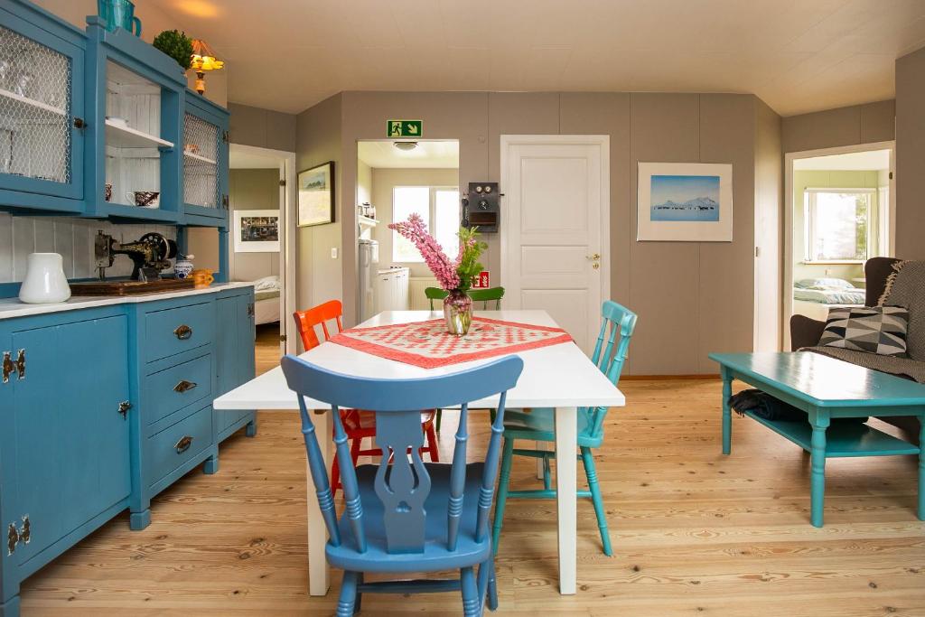Kuchyň nebo kuchyňský kout v ubytování Móar guesthouse