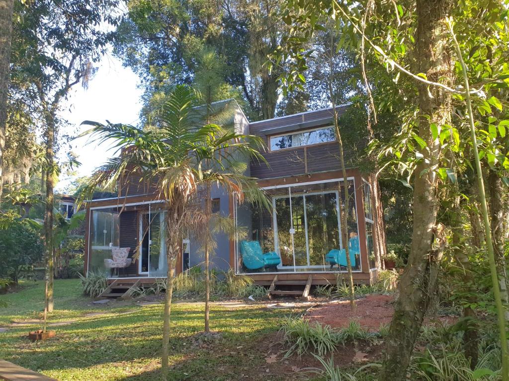 Zahrada ubytování Tiny House II - Sítio dos Wolff