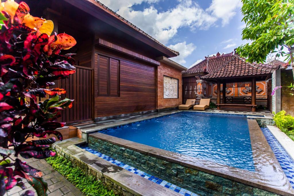 Bazén v ubytování Seken Cottages Ubud nebo v jeho okolí