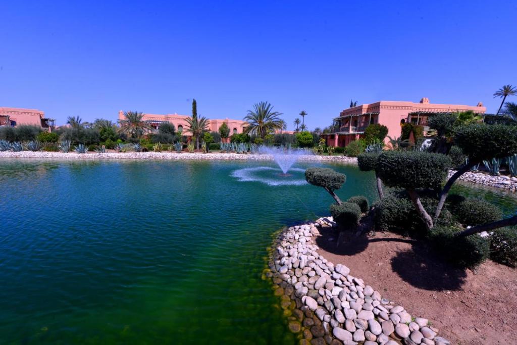 Belle appartement à la palmeraie شقة للإيجار داخل منتجع النخيل