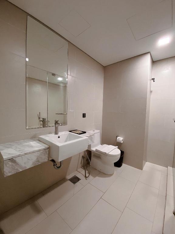 Koupelna v ubytování Straits Suite by C Homestay Malacca