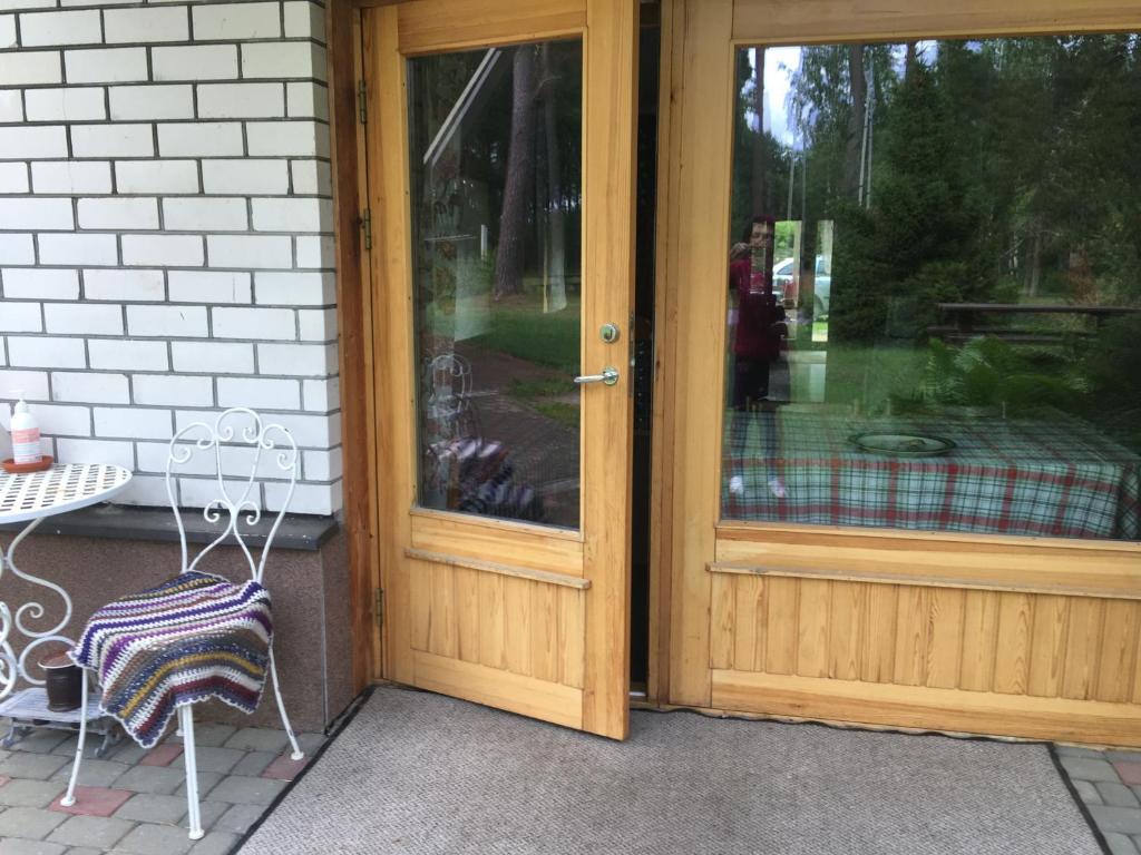 Patio nebo venkovní prostory v ubytování Voosemetsa Turismitalu