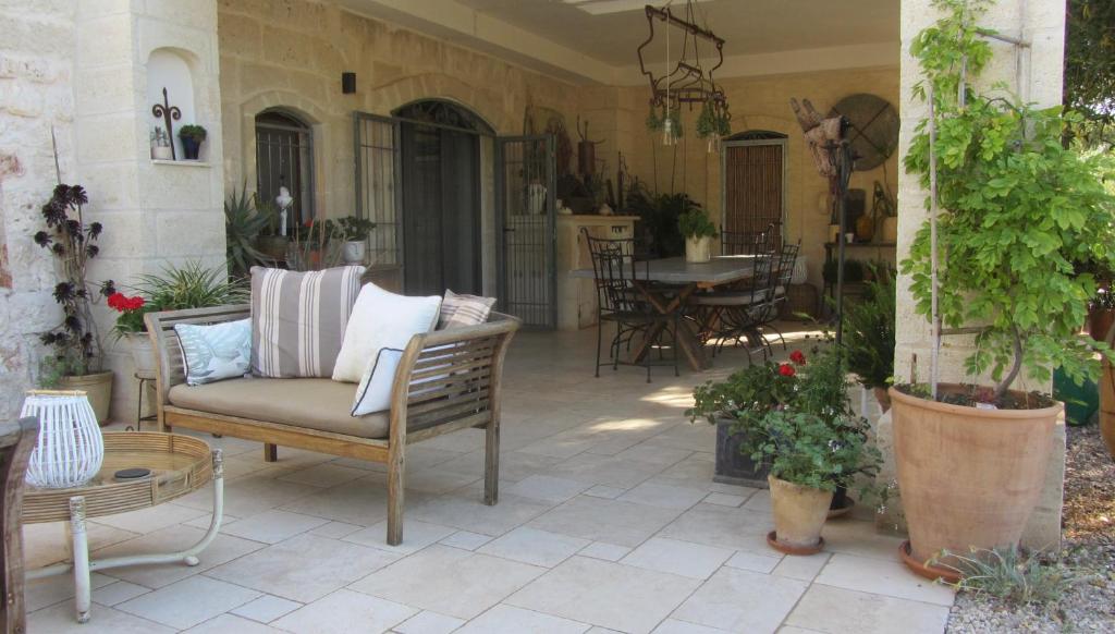 Patio nebo venkovní prostory v ubytování Casa della Scrittrice