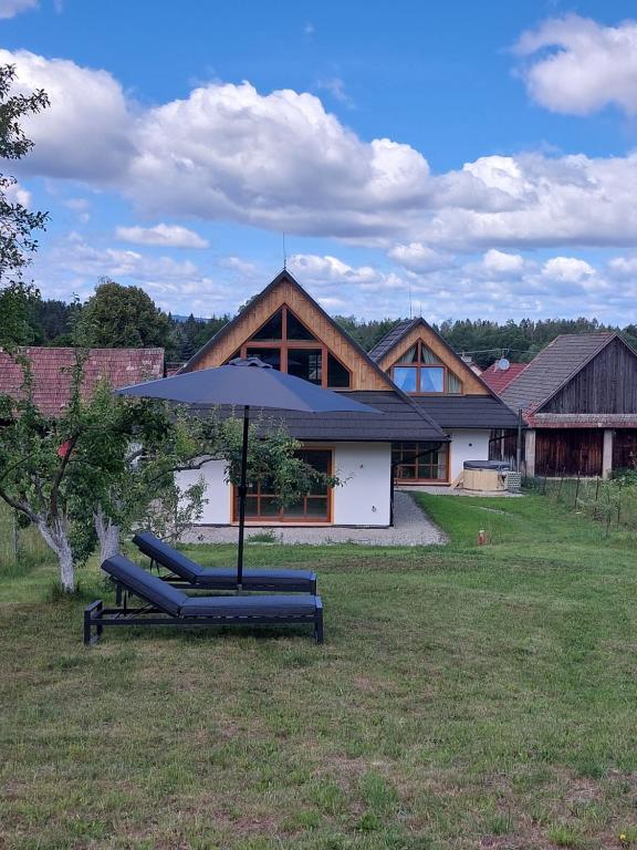 Zahrada ubytování Ca' Fam Chalets