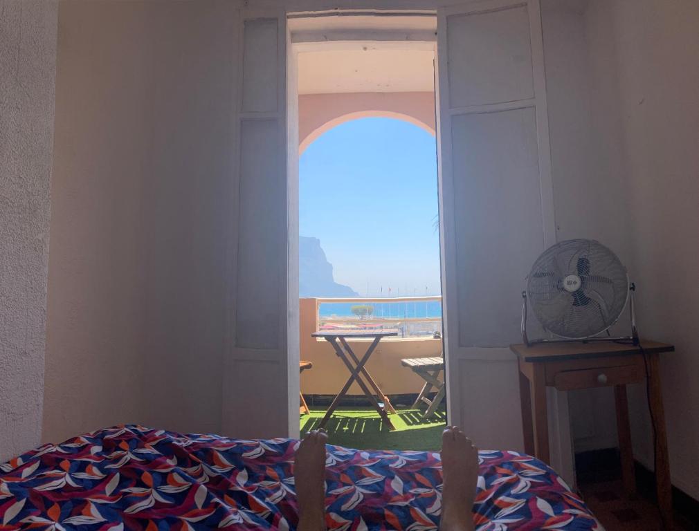 Postel nebo postele na pokoji v ubytování Vue de rêve