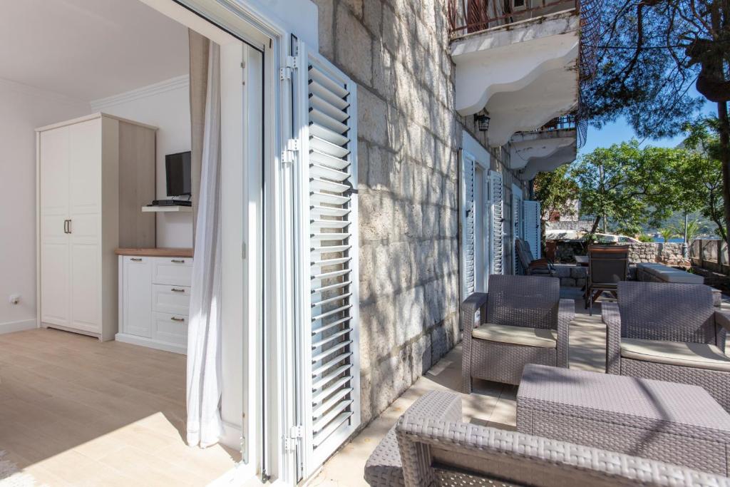 Balcon ou terrasse dans l'établissement Spring Apartment