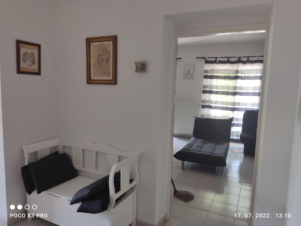 Posezení v ubytování apartman Bruna