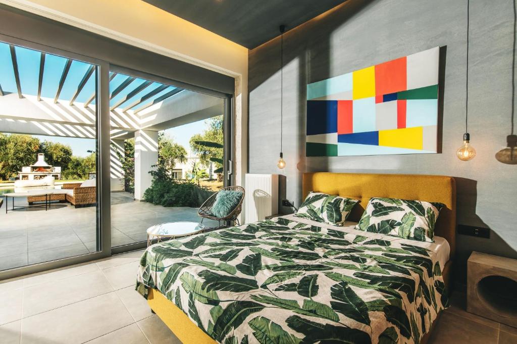 Posteľ alebo postele v izbe v ubytovaní Villa Azimut 1 by Villa Plus