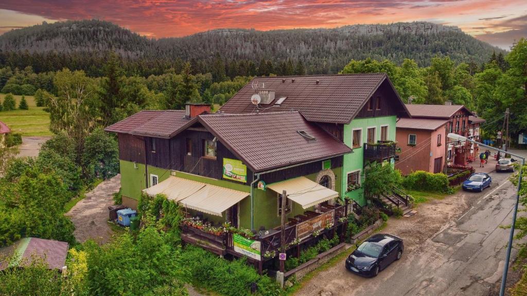 Příroda nedaleko penzionu – hostince