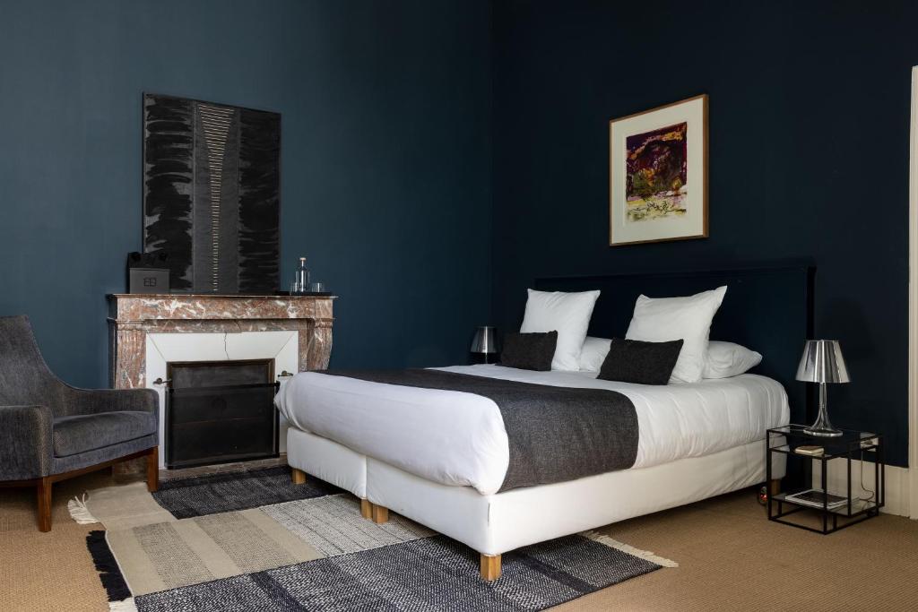 Chateau De La Resle - Design Hotels - Deluxe Doppel- Oder Zweibettzimmer Mit Gartenblick