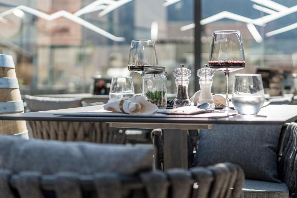 Nápoje v ubytování Genusshotel Alpenblick