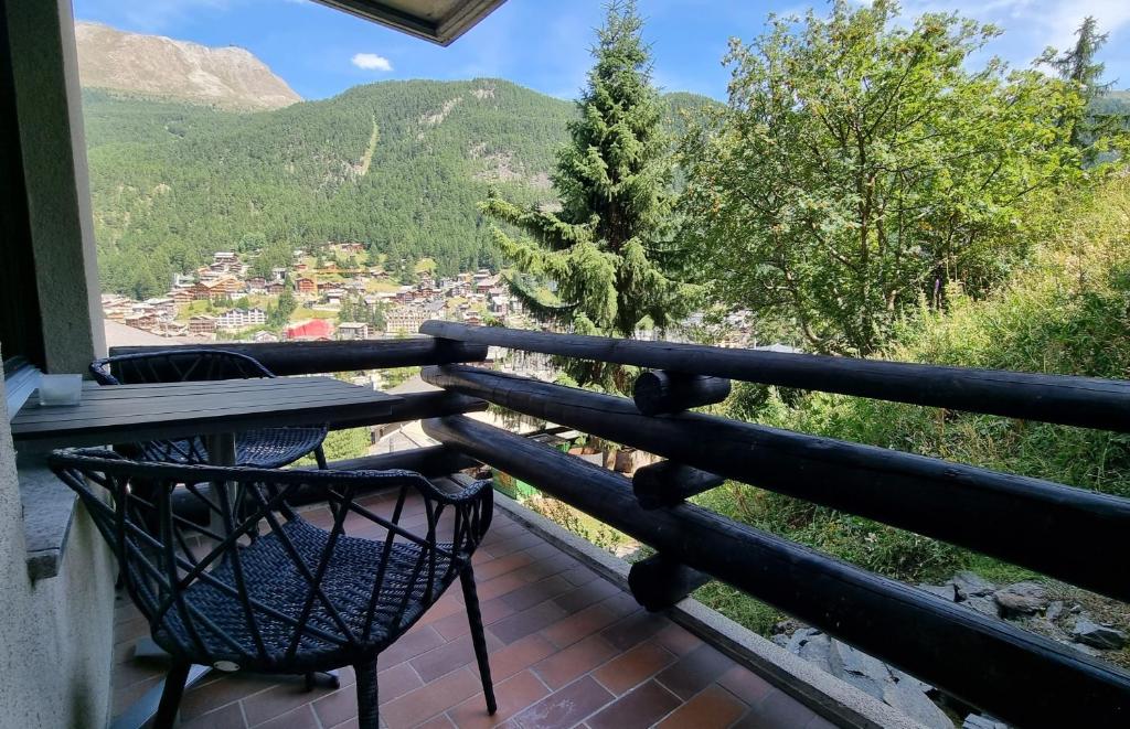 Nespecifikovaný výhled na hory nebo výhled na hory při pohledu z apartmánu