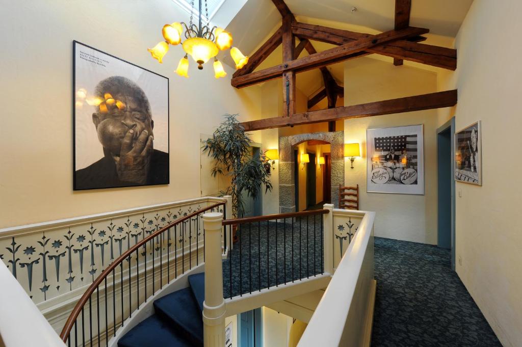Posezení v ubytování Unique Hotel Innere Enge