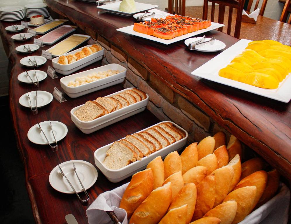 Comida in lodge ou em algum lugar perto