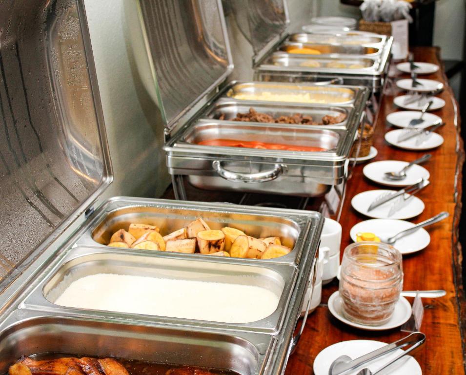 Comida in lodge ou em algum lugar perto