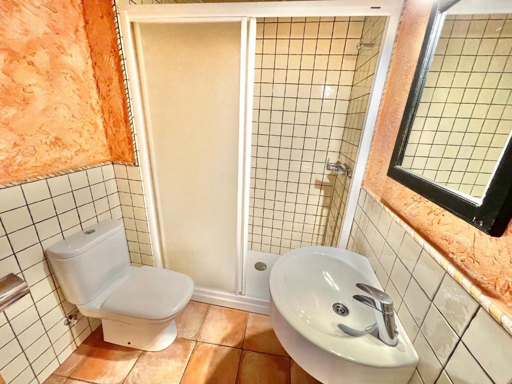 Kúpeľňa v ubytovaní Apartamentos Blanes Petit