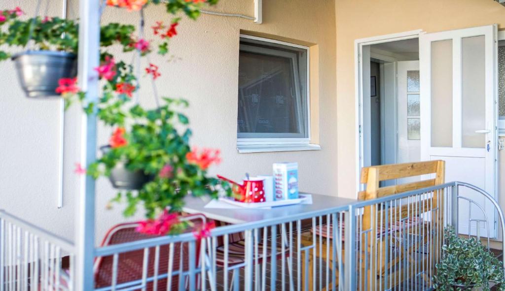 Balkón alebo terasa v ubytovaní Apartman Viljevac, Donji Miholjac