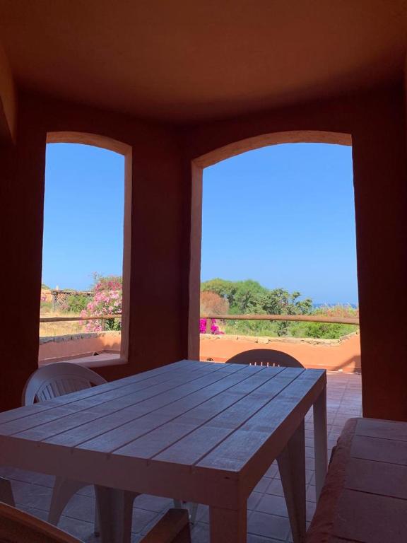 Balkón nebo terasa v ubytování Residence Cala Rossa