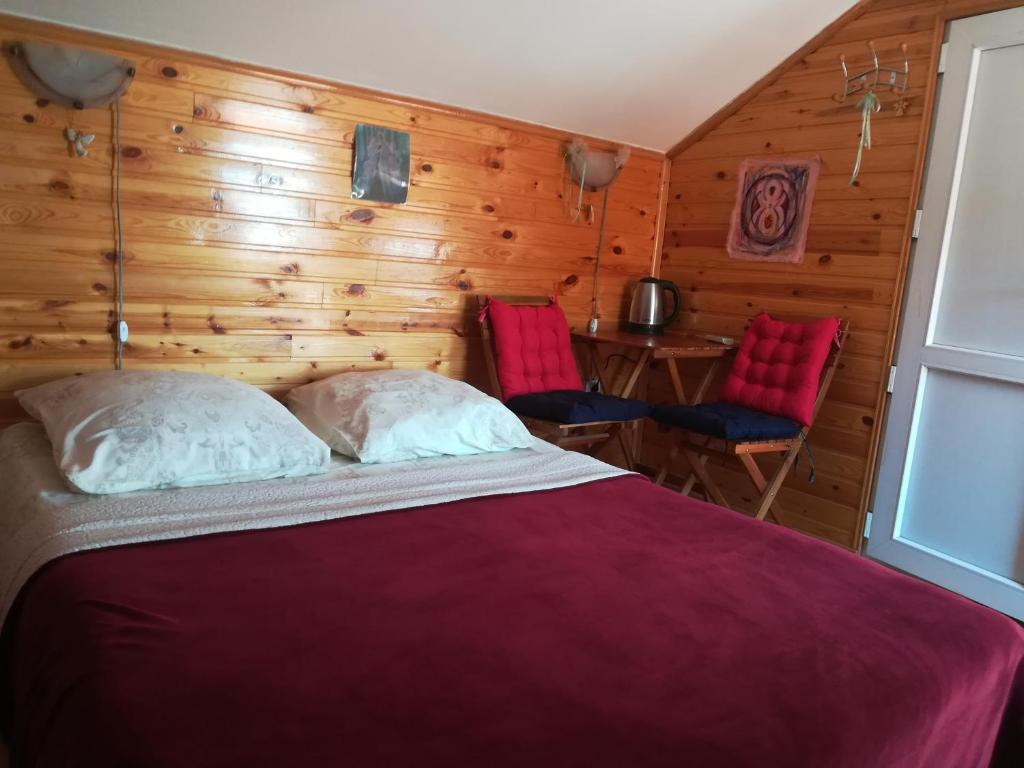 Llit o llits en una habitació de Three Gracia