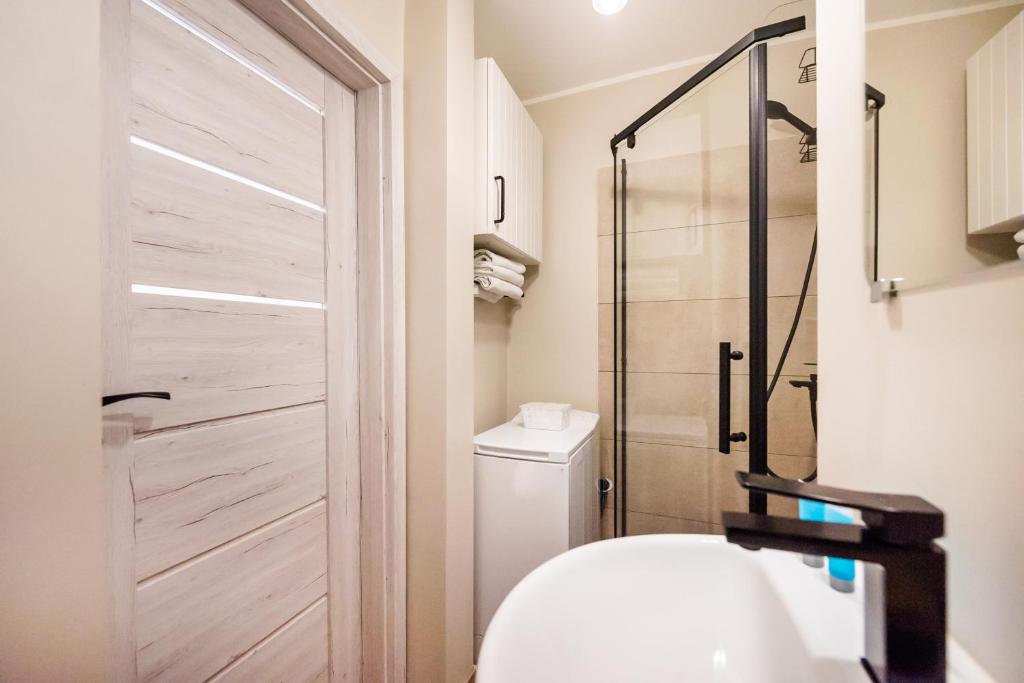 Kúpeľňa v ubytovaní Royal Route Marvelous Apartment