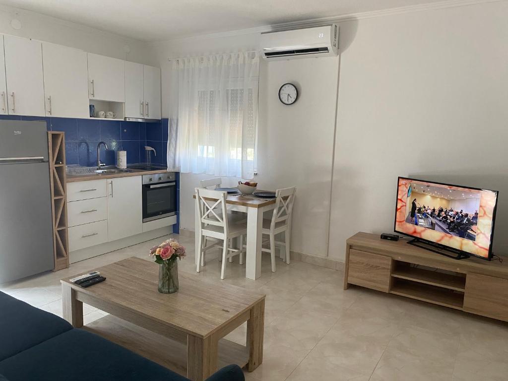 Kuchyňa alebo kuchynka v ubytovaní Apartments D&D