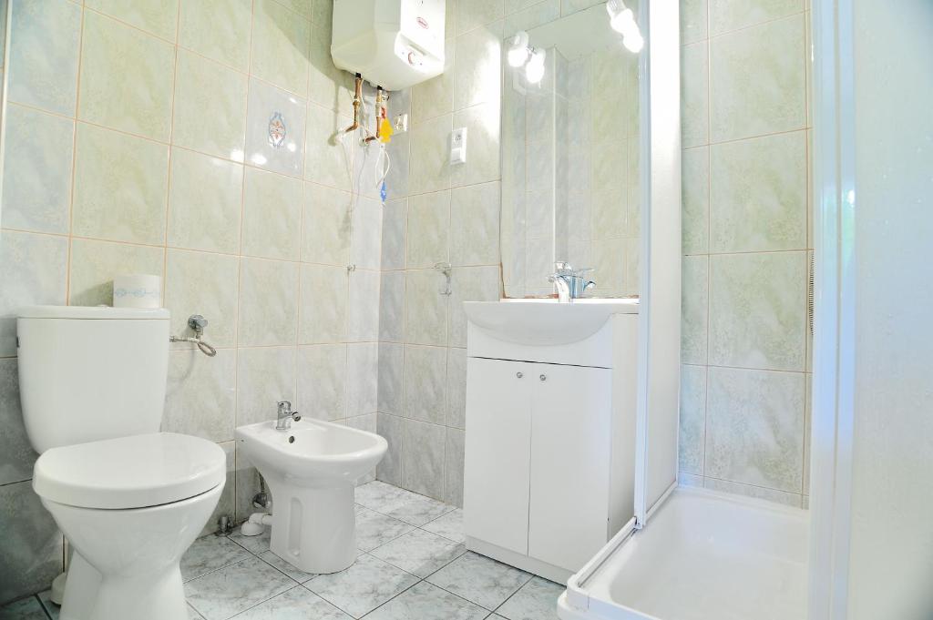 Kúpeľňa v ubytovaní Villa Bajka