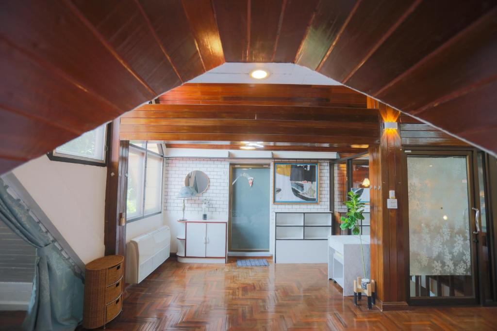Kuchyň nebo kuchyňský kout v ubytování Evergreen Pakchong Home