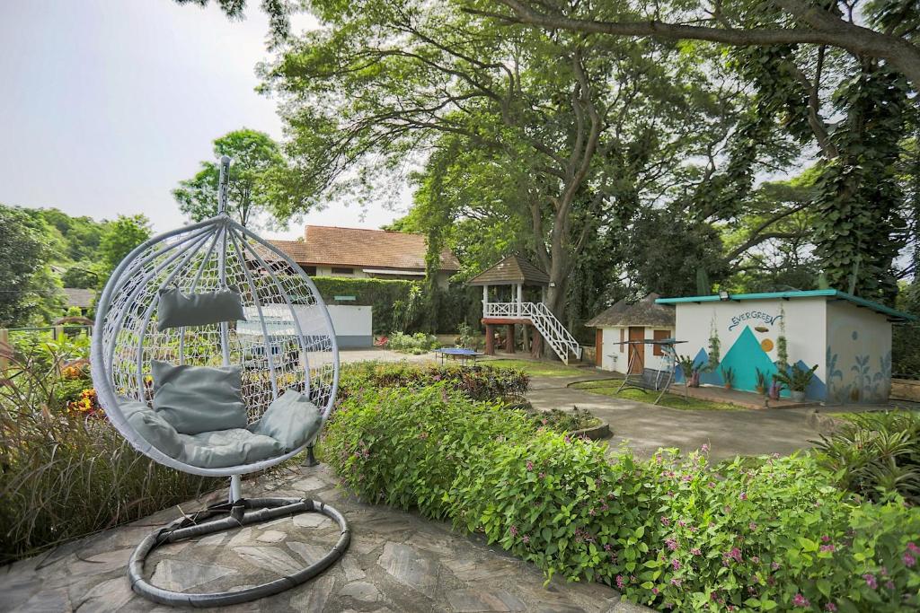 Zahrada ubytování Evergreen Pakchong Home